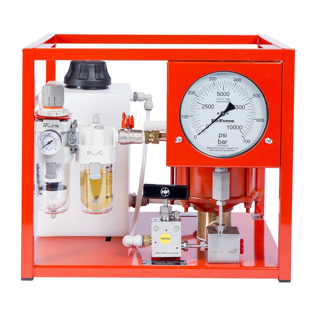 Hi force hydrotest pumps ahp 58