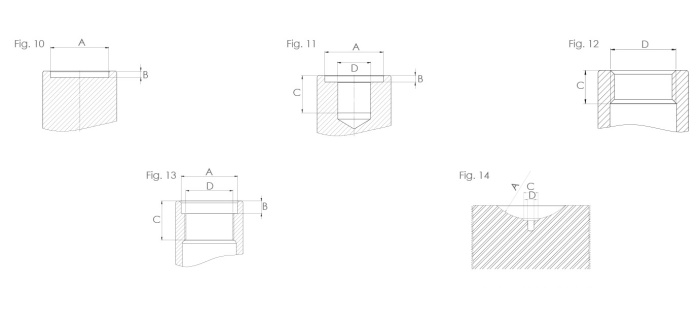 Hi force dim draw cylinders Piston