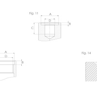 Hi force dim draw cylinders Piston