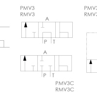 Hi force dim draw system components Directional control valves PMV2 3