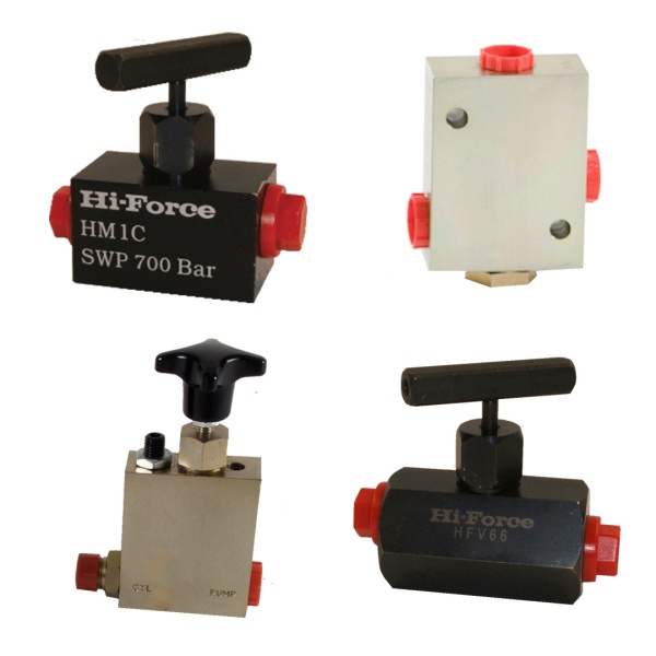 Hi force system components flow control valves