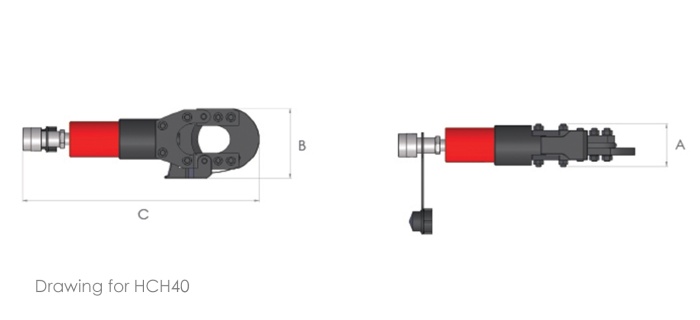 Hi force dim draw crimpers cutters HCH40