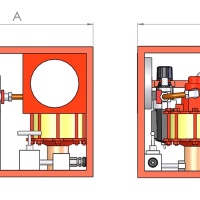 Hi force dim draw bolt tensioners pump AHP BTU