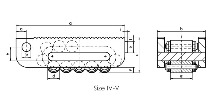 Borkey roller skates model N IV V
