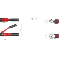 Hi force dim draw crimpers cutters SC 18 X 21