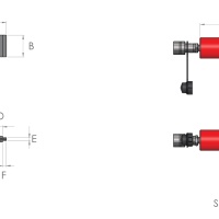 Hi force dim draw flange spreaders SJS